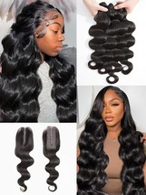Body Wave Bundles Human Hair Human Hair Extensions Natural Brazilian Vir... - $49.49