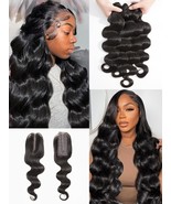 Body Wave Bundles Human Hair Human Hair Extensions Natural Brazilian Vir... - $49.49