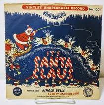Scotty Macgregor Its Santa Claus b/w Jingle Bells 1948 Junior J-1001 - £19.71 GBP