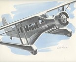 Set of 12 Keith Ferris Aircraft Drawings Portfolio of Pioneer Corporate ... - $178.20