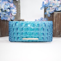 Brahmin Affinity Ombre Blue Melbourne Leather Ady Bifold Wallet NWT - $172.76