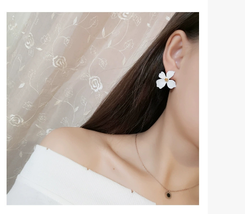 Tibetan Echo Earrings,Delicate Floral Design image 2