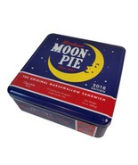 LOOKOUT MOON PIE Empty Tin Box-Cobalt Blue-Chattanooga TN-Vintage Advert... - £13.58 GBP