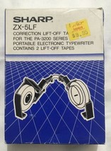 Vintage Genuine OEM Sharp ZX-5LF Lift-Off Tape PA3200 In Original Box Free Ship - £7.25 GBP