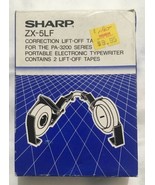 Vintage Genuine OEM Sharp ZX-5LF Lift-Off Tape PA3200 In Original Box Fr... - $9.18