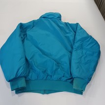 Columbia SL5750 Women’s Large Teal/Purple Reversible Nylon Insulated Ski Jacket image 4