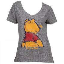Winnie the Pooh Silly Old Bear Women&#39;s T-Shirt Grey - $26.98