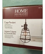 Cage Pendant Home Decorators Collection 1-Light Bronze Finish Model # 25... - £34.84 GBP