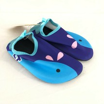 Cituo Toddler Boys Water Shoes Slip On Whale Blue US Size 9/10 - £7.76 GBP