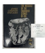 Message of the Engraved Stones Ica Javier Cabrera Darquea Autographed Co... - £392.04 GBP