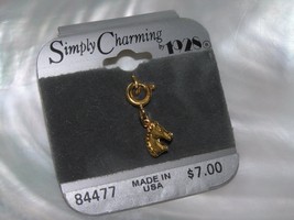 Estate Simply Charming by 1928 Dainty Goldtone Horse Head Charm – 3/8th’s x 3/8t - £5.30 GBP