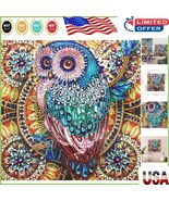 Creative 5D Special Shape Owl Diamond Painting for Stunning Home Decor - $26.56 CAD