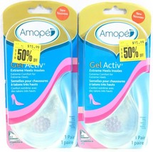 Amope GelActiv Women’s High Heels Insoles 2 Pair Extreme Performance Size 5-10  - £10.08 GBP