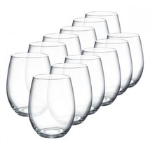 Luminarc 15 Ounce Stemless Wine Glasses Boxed Set, 12 Count - £39.30 GBP