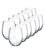 Luminarc 15 Ounce Stemless Wine Glasses Boxed Set, 12 Count - £39.27 GBP