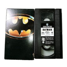 Batman VHS 1989 Movie Jack Nicholson Disney Rated PG-13 - £2.35 GBP