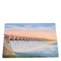 Postcard American Falls Dam American Falls Idaho Linen Vintage Unposted - $4.01