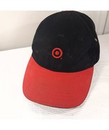Target Store Employee Uniform ball Cap Hat Bullseye logo embroidered red... - $41.00
