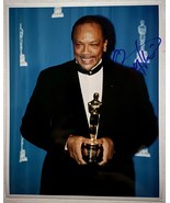 Quincy Jones Signed Autographed Glossy 8x10 Photo - €86,25 EUR