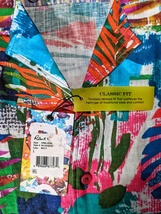 Robert Graham Himalayas Colorful Short Sleeve Size Large New with Tags image 11