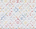 Anti-Fatigue PVC Kitchen Floor Mat (18&quot;x30&quot;) MULTICOLOR OGEE TILE FLOWER... - $24.74