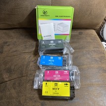 4PK 950XL 951XL Ink Cartridge For HP OfficeJetPro 8610 8620 8100 8630 - $12.86