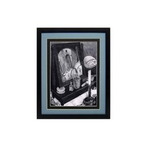 Still Life Mirror by M.C. Escher Framed Poster Print Custom Framed Many Sizes - £49.18 GBP