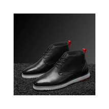 Mens Tayno Desert Chukka Boot Soft Leather Comfortable Cushion Sonoran Black image 3