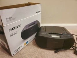 Sony CFD-S70 Boombox w CD MP3 Cassette AM/FM Radio (CD Player Does Not Work) For - $12.34