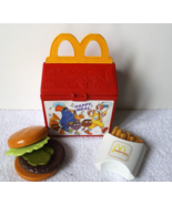 1989 McDonald&#39;s Fisher Price Happy Meal Lunch Plastic Lunch Box Burger &amp;... - €49,65 EUR
