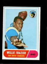 1968 TOPPS #11 WILLIE FRAZIER NMMT CHARGERS *XR24764 - $4.90