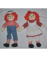 19&quot; Raggedy Ann &amp; Raggedy Andy Dolls - $137.08 CAD