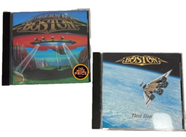 Boston Third Stage 1978 And Dont Look Back 1986 Cd Feelin Satisfied Amanda Party - £15.97 GBP