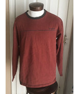 Columbia Red Long Sleeve Pullover Sweater Sweatshirt Men’s XL Z2 - £15.82 GBP