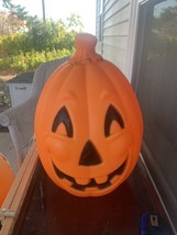 1998 The Paper Magic Group Foam Blow Mold Orange Jack O Lantern Pumpkin 22&quot; Tall - $37.40