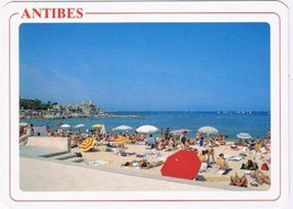 France Postcard Antibes Cote d&#39;Azur The Beaches - £2.95 GBP