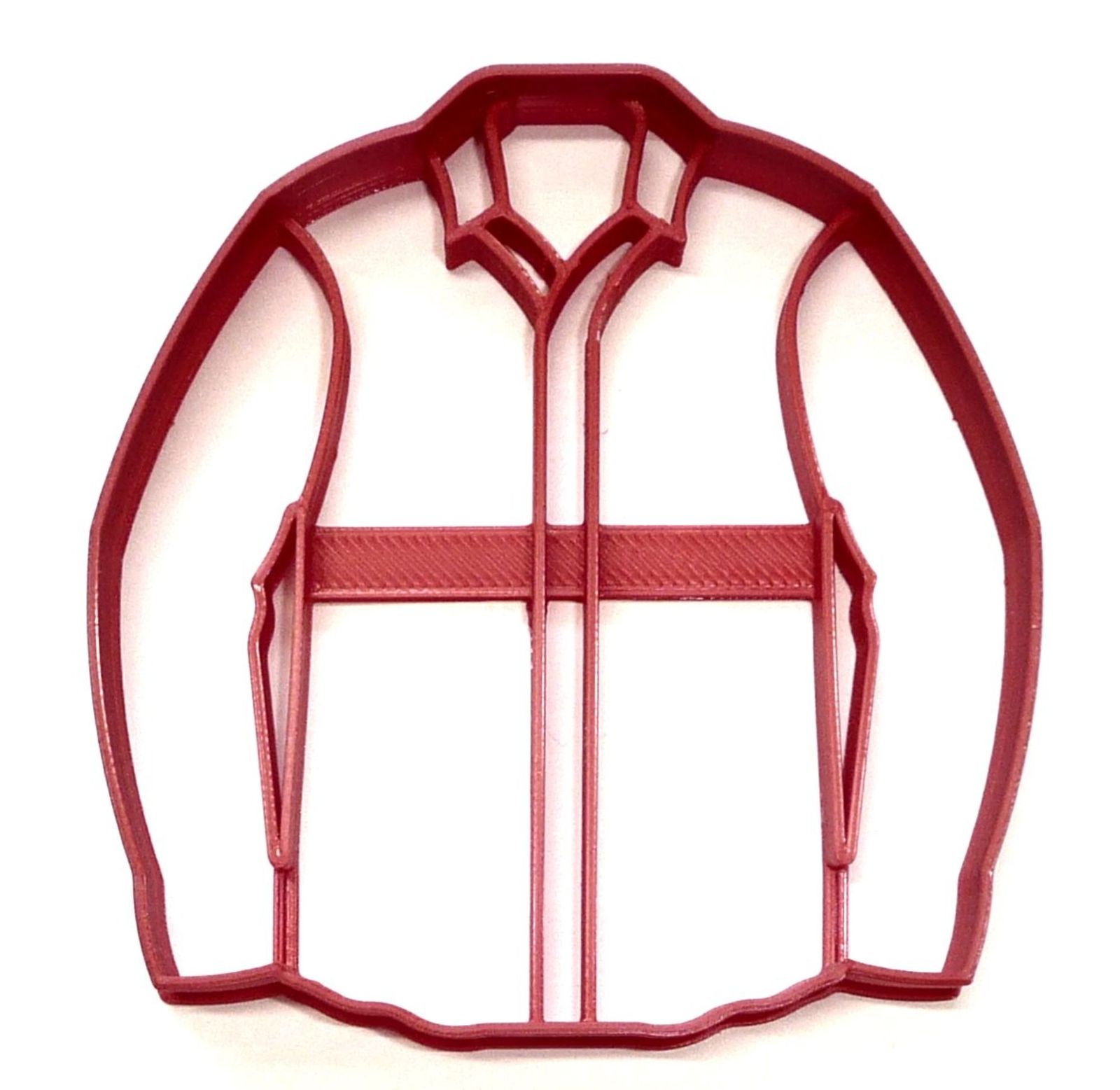 Flannel Button Up Shirt Fall Winter Season Cookie Cutter Made in USA PR4425