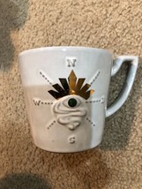 Starbucks 2014 siren collection crystal jewel eye compass 12 oz coffee mug cup - £14.66 GBP
