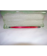 Bare Escentuals Minerals Defined Line &amp; Crease Dual ended  Brush  shiny Red - $289.92 MXN