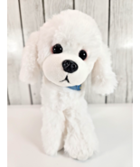 Poodle Plush Puppy Plushie Realistic Dog Stuffed Animal Toy Adorable Whi... - $20.54 CAD