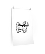 Shih Tzu Premium Matte vertical posters - $14.94 CAD