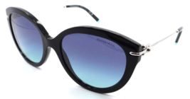 Tiffany &amp; Co Sunglasses TF 4187 8349S 55-18-140 Black / Azure Gradient Italy - £135.67 GBP