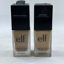 ELF Flawless Satin Foundation 220 Beige 0.68 oz. New Lot Of 2 - €23,58 EUR ELF Flawless Satin Foundation 220 Beige 0.68 oz. New Lot Of 2 - €23,58 EUR