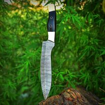 CUSTOM MADE FORGED DAMASCUS STEEL CHEF KNIFE KITCHEN BONING KNIFE  x-514 - $25.33