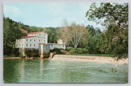 Historic Whites Mill And Dam Athens Ohio Picturesque View Vintage Postcard - £15.25 GBP