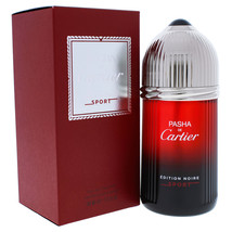 Pasha De Cartier Edition Noire Sport by Cartier for Men - 3.3 oz EDT Spray - £65.55 GBP