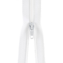 Coats Plastic Robe Zipper 36&quot;-White - £11.45 GBP