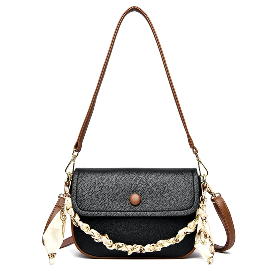 Fashion Handbag with 3 Straps 2022 New  PU Leather Women&#39;s er Bag  Shoul... - £25.10 GBP