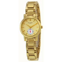 NWT Kate Spade New York Women&#39;s Gramercy Mini Gold-Tone Watch 1YRU0482 - £108.30 GBP
