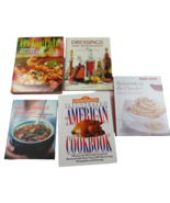 Lot of 5 large cookbooks: thousands of diversified and illustrated recipes! - $28.44